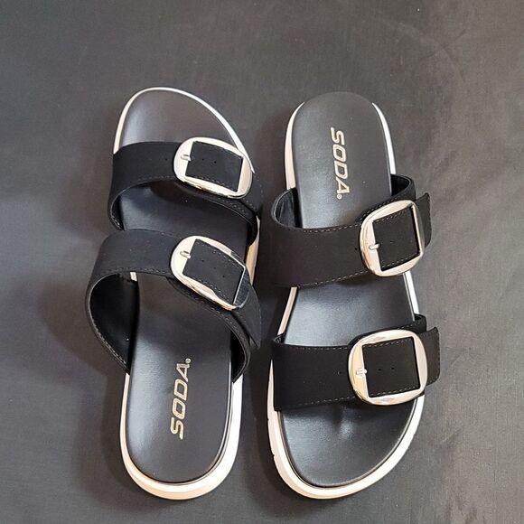 BRAND NEW GENERAL CASUAL SANDALS ADJUSTABLE BUCKLE STRAP CLOSURE SANDAL G1 - Picture 8 of 15